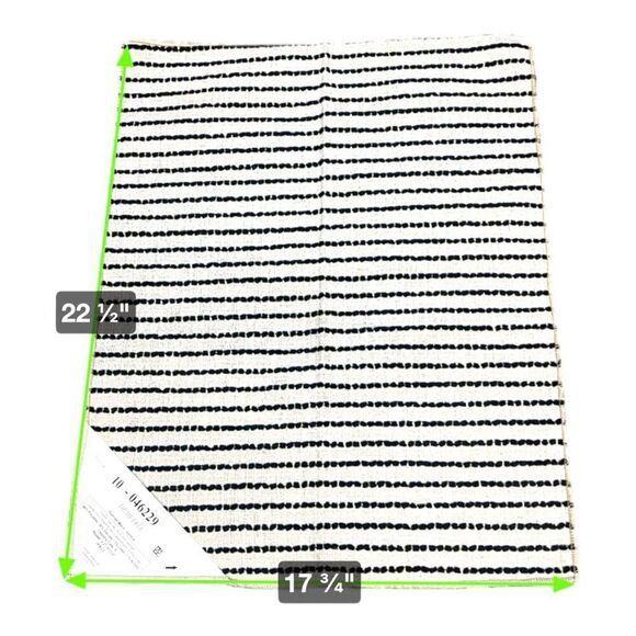 Linen Blend Stripe Fabric Samples Lot craft Kaufman Polyester Blue & White - Picture 11 of 16